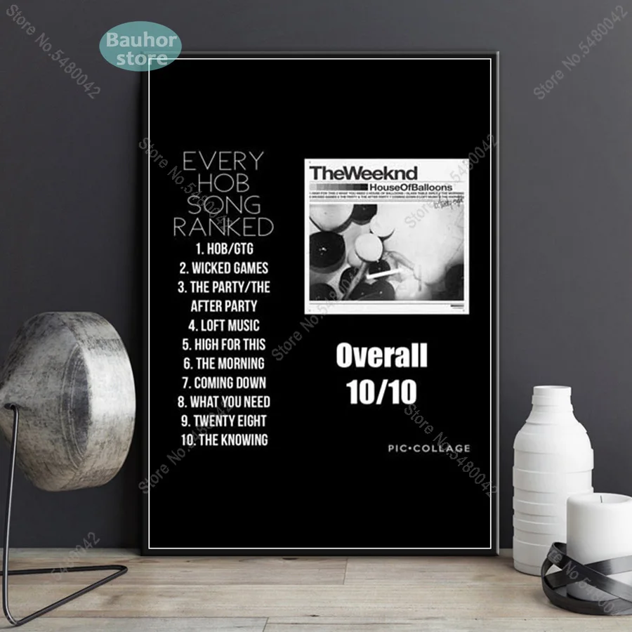 Custom Canvas Poster The Weeknd Trilogy Music Poster Home Decoration Cloth  Fabric Wall Poster Print Silk Fabric - Painting & Calligraphy - AliExpress