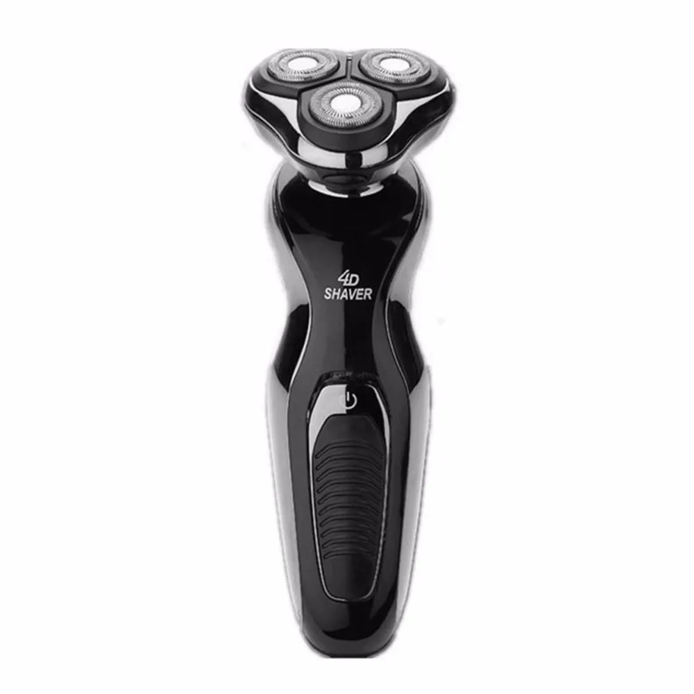 

4D Full-Body Washable Rotary Men Rechargeable Shaver Three Floating Heads Electric Razor Beard Shaving Machine Trimmer