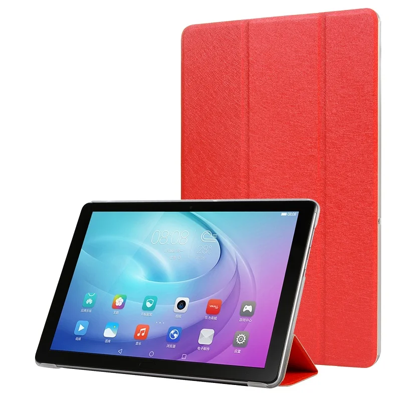 Чехол Tab A 10 1 2019 для Samsung galaxy tab SM-T510 SM-T515 T510 T515 с откидной подставкой прозрачный