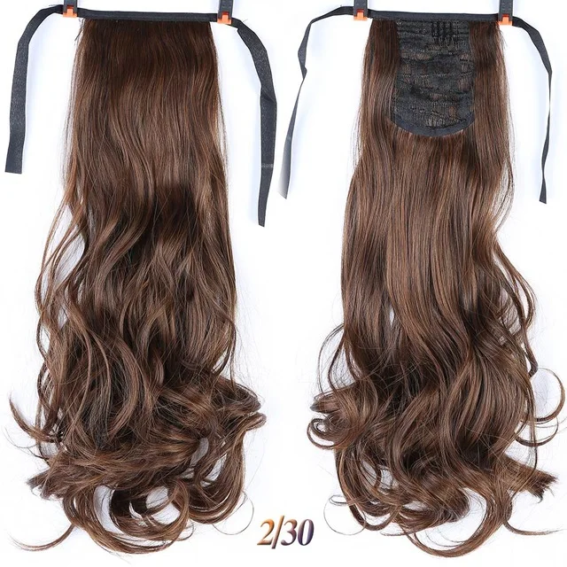 Allaosify длинный прямой зажим в накладной хвост для волос с заколками Синтетический