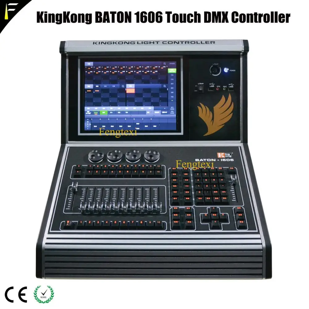 Контроллер DMX512 KK-BATON1606 каналов Сенсорный Экран 2048 дюйма | Лампы и освещение