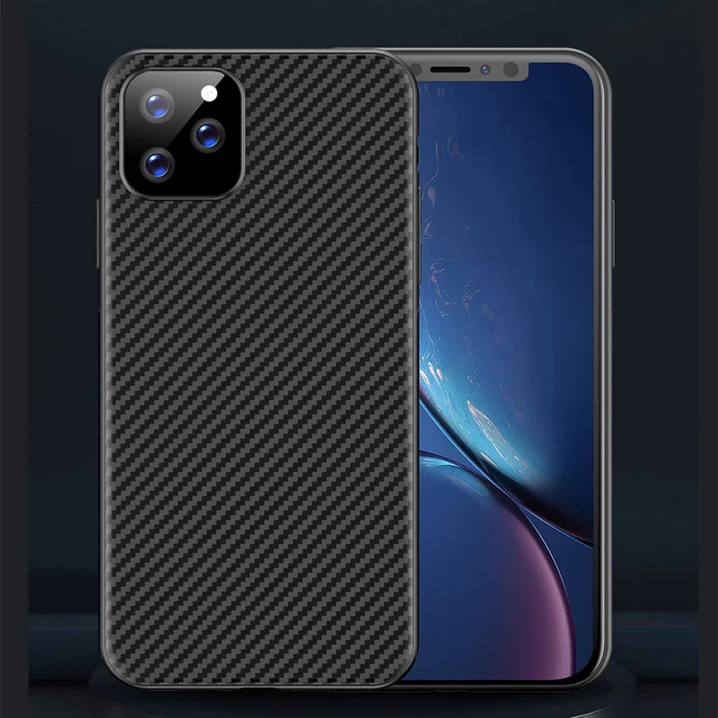Premium Carbon Fiber Silicone Protective Soft Cover