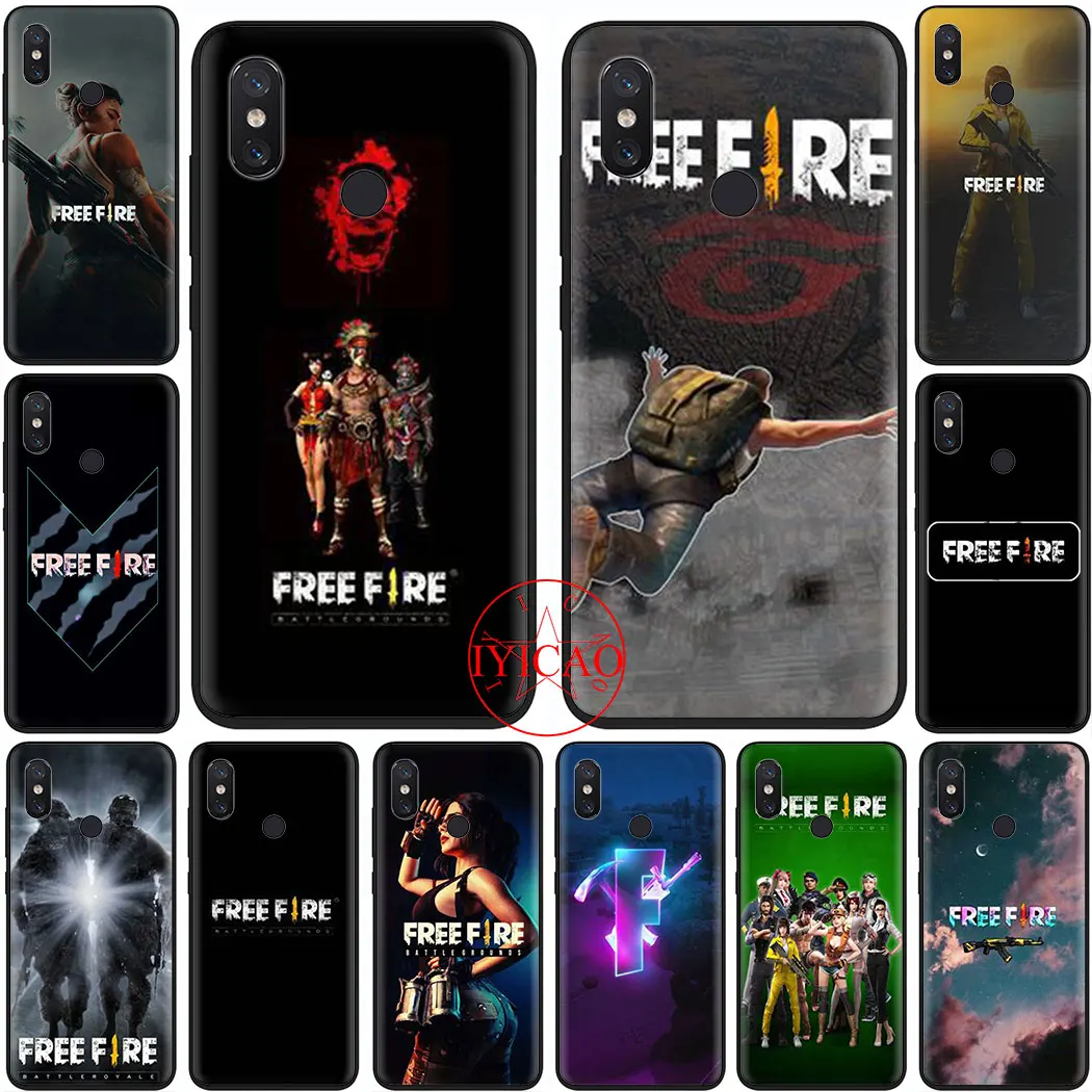 Free Fire Soft Silicone Case For Redmi 5 6 7 4a 4x 5a 6a 7a