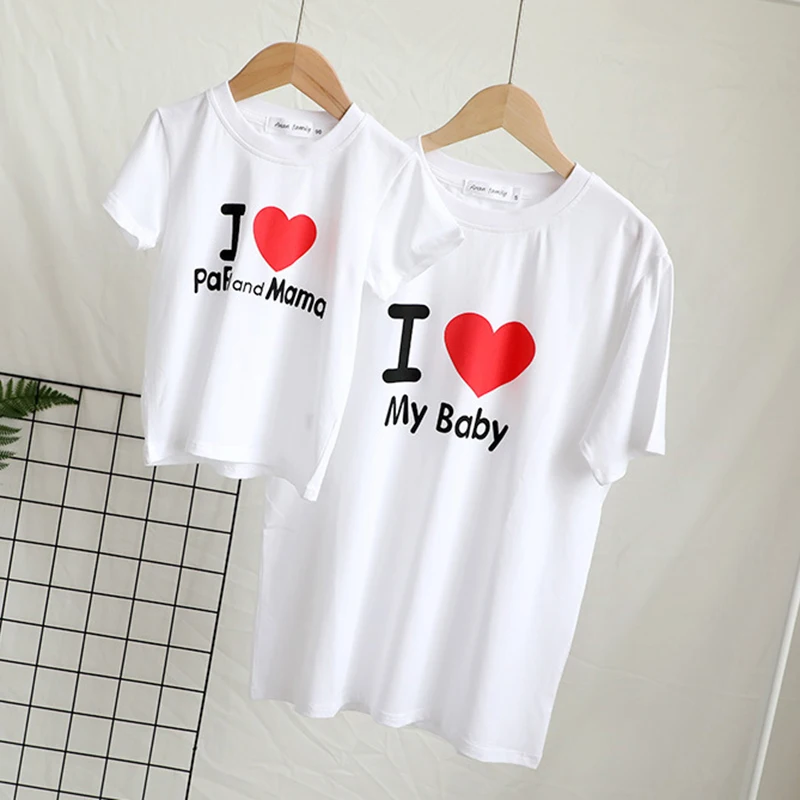 Matching Clothes Mommy Daughter T shirt 