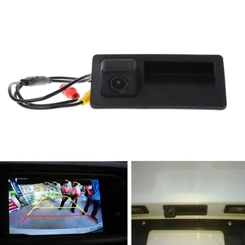 

High Quality Waterproof 120 Degree Car Trunk Handle Reversing Rear View Camera For Passat Tiguan Golf Touran
