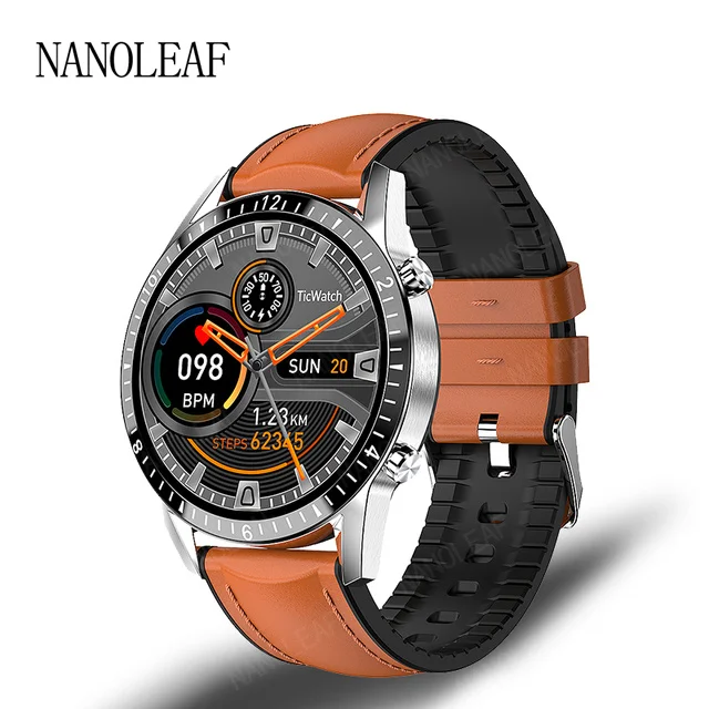 Smart Watch Sport Men Make Answer Call Business Digital Wristwatch with Music Player App Message Reminder Fitness Tracker 