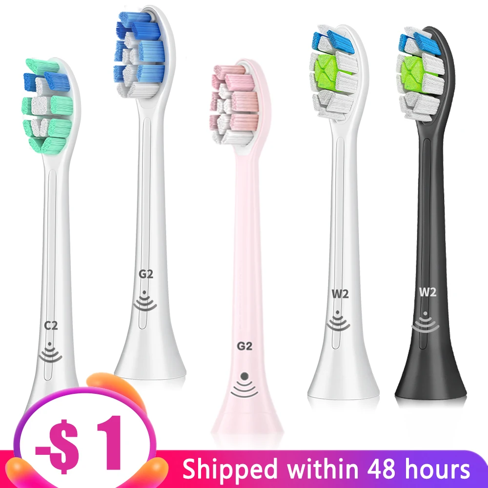 Replacement-Heads Toothbrush HX6930 HX6250 Philips Sonicare Apply