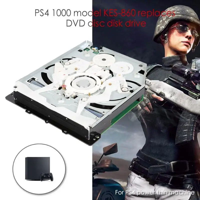 Сменный корпус Blu-Ray DVD CD-диск для PS4 1000 консоль KES-860 точность установки отличный performan Прямая