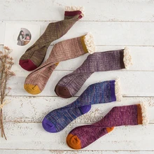 Laço feminino ruffled macio algodão meias de alta qualidade princesa confortável outono e inverno tubo meias moda