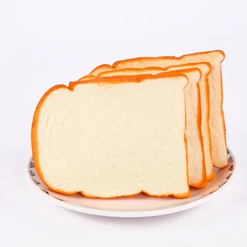 

Scent Decorative Hand Pillow Photography Props Sliced Toast Ornament Home Soft Slow Rebound Kids Simulation Bread Kitchen Toys