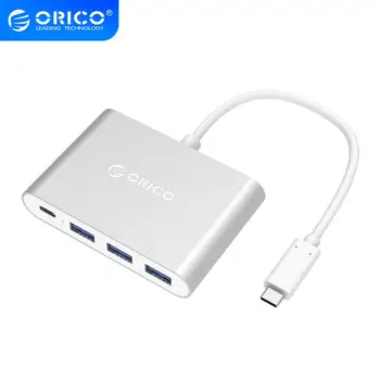 

ORICO Aluminum Type-C to USB PD Charging HUB USB3.1 Gen1 5Gbps High Speed Aluminum