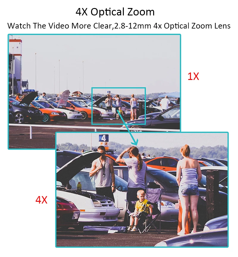 H.265 1080P PTZ IP камера POE Onvif 4X Zoom мини скоростной купол металлический открытый водонепроницаемый 2MP 5MP POE CCTV безопасности Onvif P2P камера