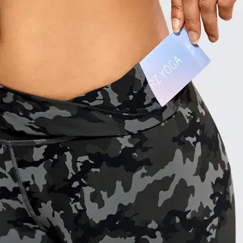 Women's Naked Feeling High Waist Crop Capri Tummy Control Running Leggings Yoga Pants -19 Inches 4