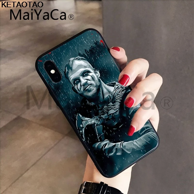 Чехол для телефона KETAOTAO Vikings Serie 4 s для iPhone 4S SE 5C 5S 6S 7 8 Plus X XS XR 11 Pro для samsung чехол из мягкого ТПУ резины и силикона - Цвет: Темно-серый