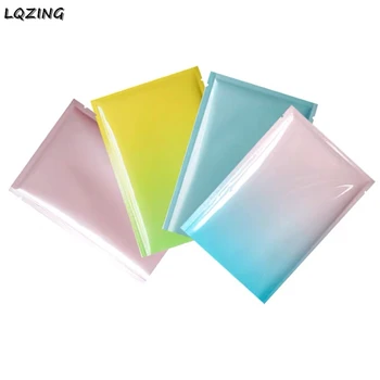 

100pcs 5*8cm/6*9cm Mini Vacuum Sealer Pouches Storage Bag Small Heat Seal Color Foil Baggies For Convenient Food Powder Package