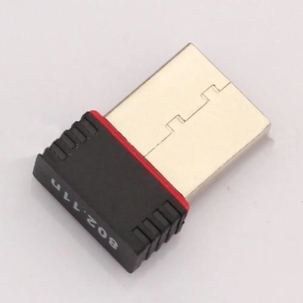 Мини ПК WiFi адаптер USB антенна Беспроводная компьютерная сетевая карта мини