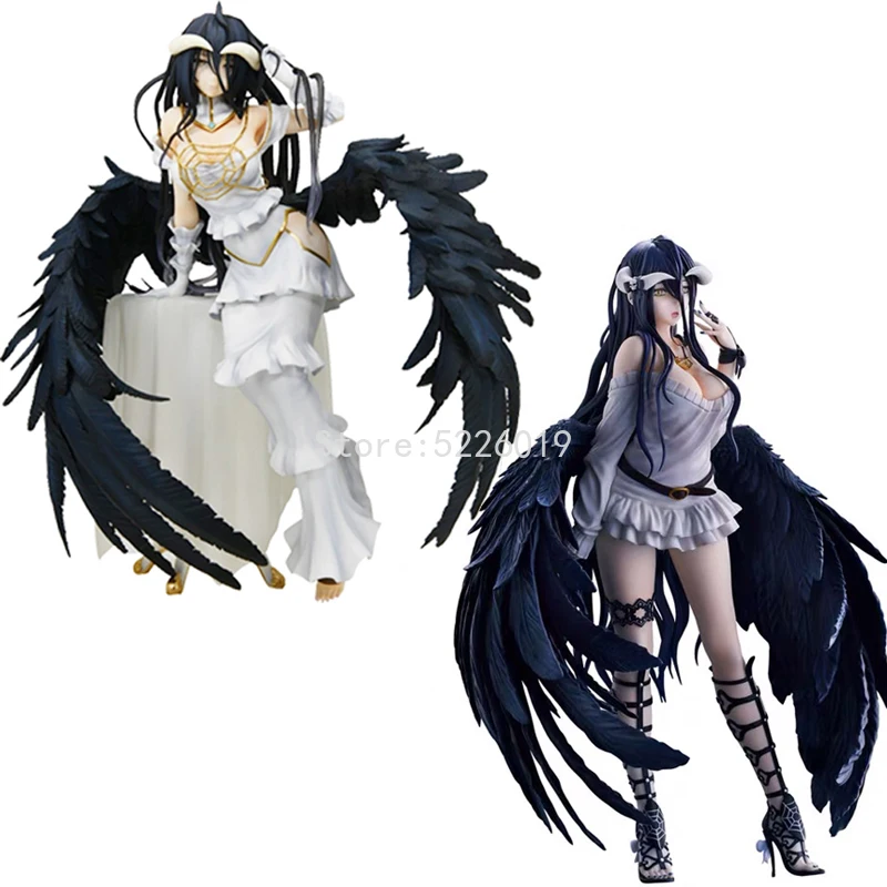 28 см аниме фигурка Overlord Albedo III So-Bin экшн-фигурка 642 # 631 Ainz Ooal игрушечные фигурки |