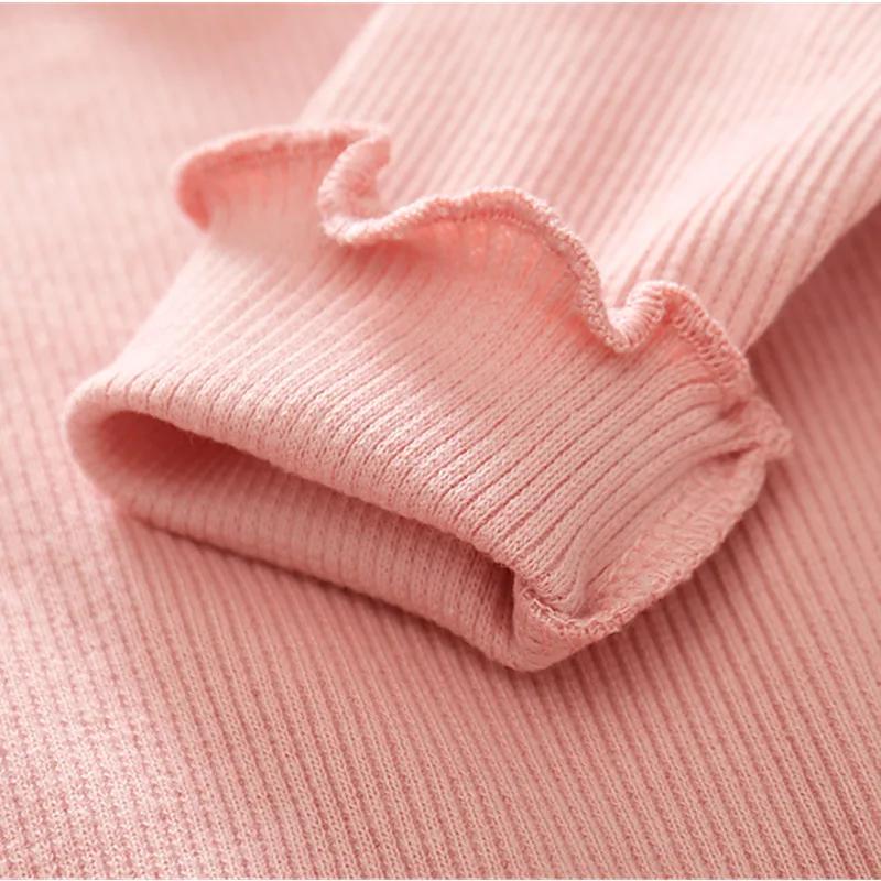 Newborn Baby Clothing Set Knitted Solid Tops+Pants 2Pcs Set For Bebes Infant Baby Boys Girls Clothes Suits Outfits A0035