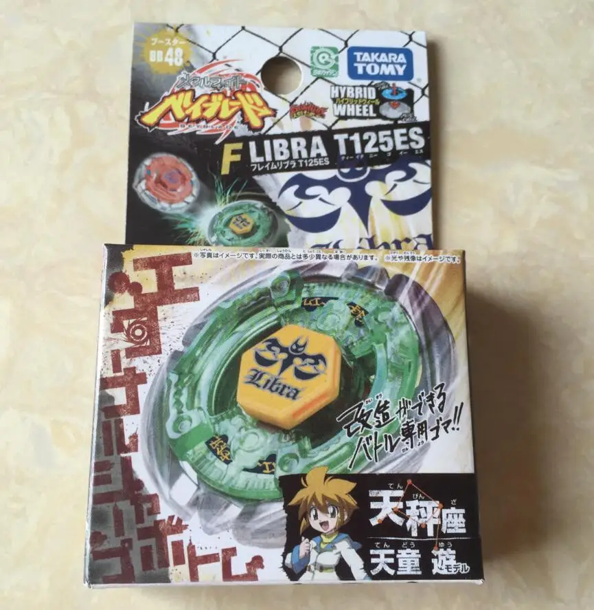 Beyblade BB48 Metal 4D Flamme LIBRA Fight Fusion Masters Gyro Weihnachtsgeschenk 