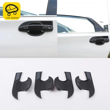 

CARMANGO for Honda Accord 10th 2018 2019 Car Styling Door Handle Bowl Wrist Chrome Cover Trim Frame Sticker Exterior Accessories