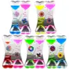 Acrylic Double stress reliever Toys Heart Liquid Motion Drip Oil Hourglass Timer Clock Kids Toy Gift Home Decoration Crafts 3
