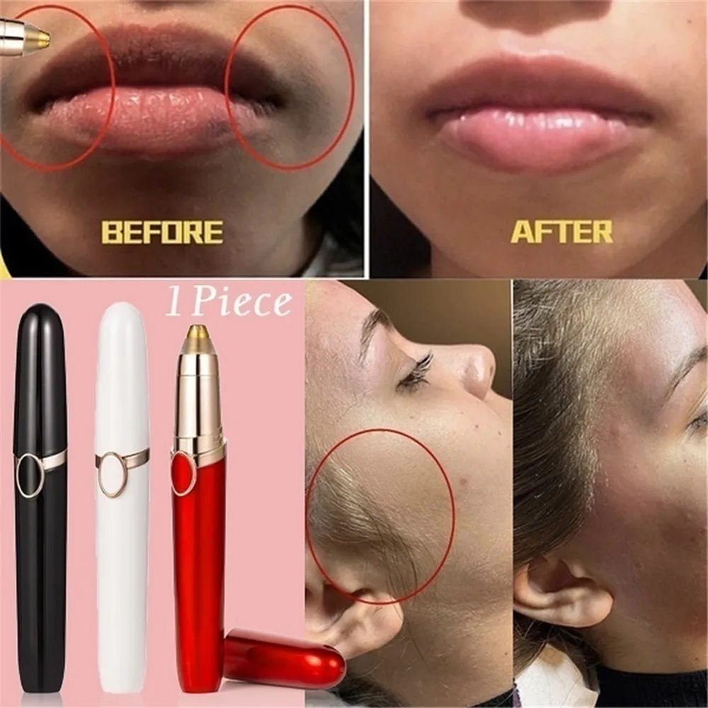 1PCWomenEyebrowTrimmerRechargeableFaceHairRemoverBrowRazor