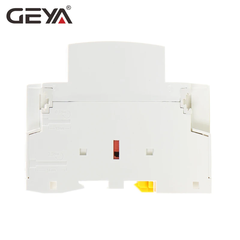 GEYA GYHC 3 P 40A 63A 3NO Din Rail AC контактор для дома 220V катушка контактор переменного тока 3 фазы
