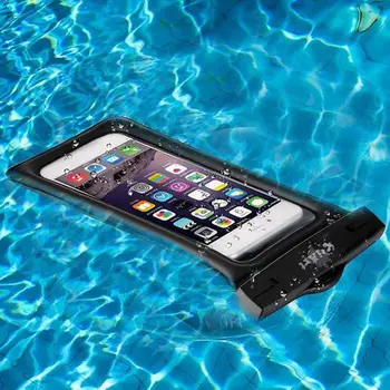 

Waterproof Mobile Phone Bag Touch Screen TPU Inflatable Airbag Smartphone Protect Cover For Swimming Surfing Boating Hiking