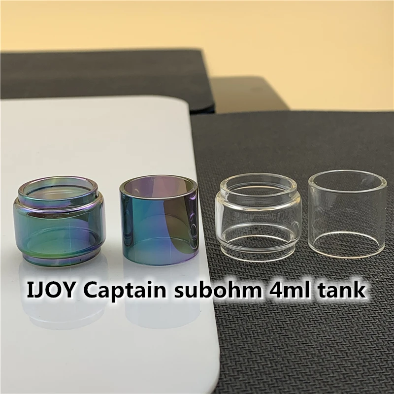 IJOY Captain subohm 4 мл Танк фотолампа 6 сменная стеклянная трубка |