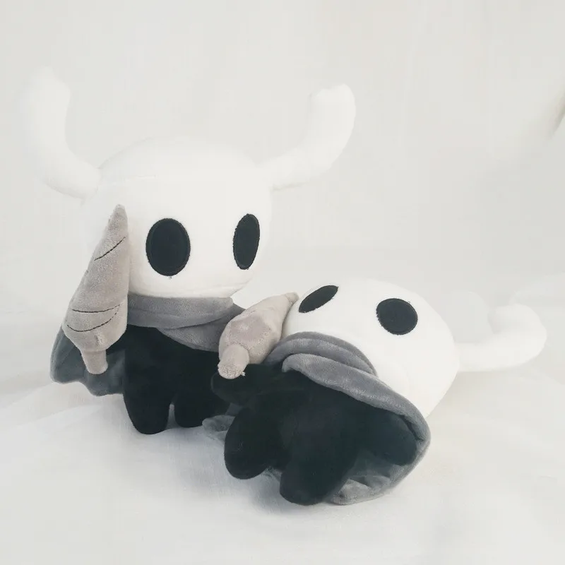 Game Hollow Knight Plush Dolls 2019 New Hollow Knight Silksong Ghost Soft Stuffed Dolls Birthday Christmas Gift for Children Kids 30cm  (8)