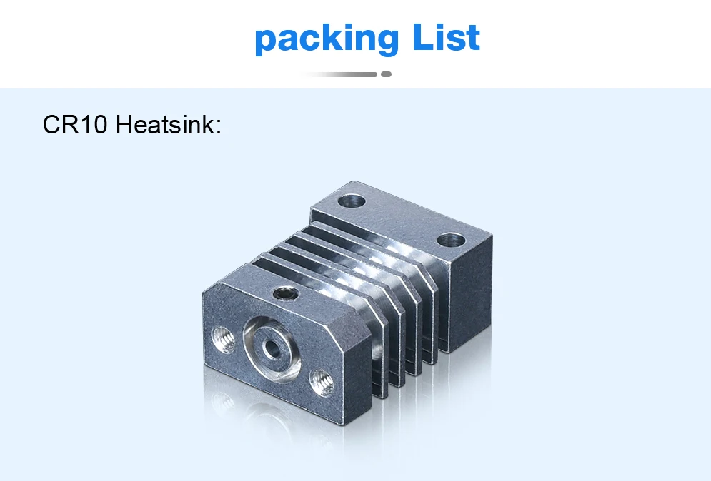 GmFive CR10 радиатор все металлические Hotend для CR10 Ender 3 принтеры MK8 сопла CR10 Hotend экструдер титановый тепловой выключатель