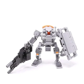

263Pcs STEM MOC Agent Group Shooting Warrior Bricks Small Particle Building Blocks Educational Toy Set Model Toy For Kid Adult