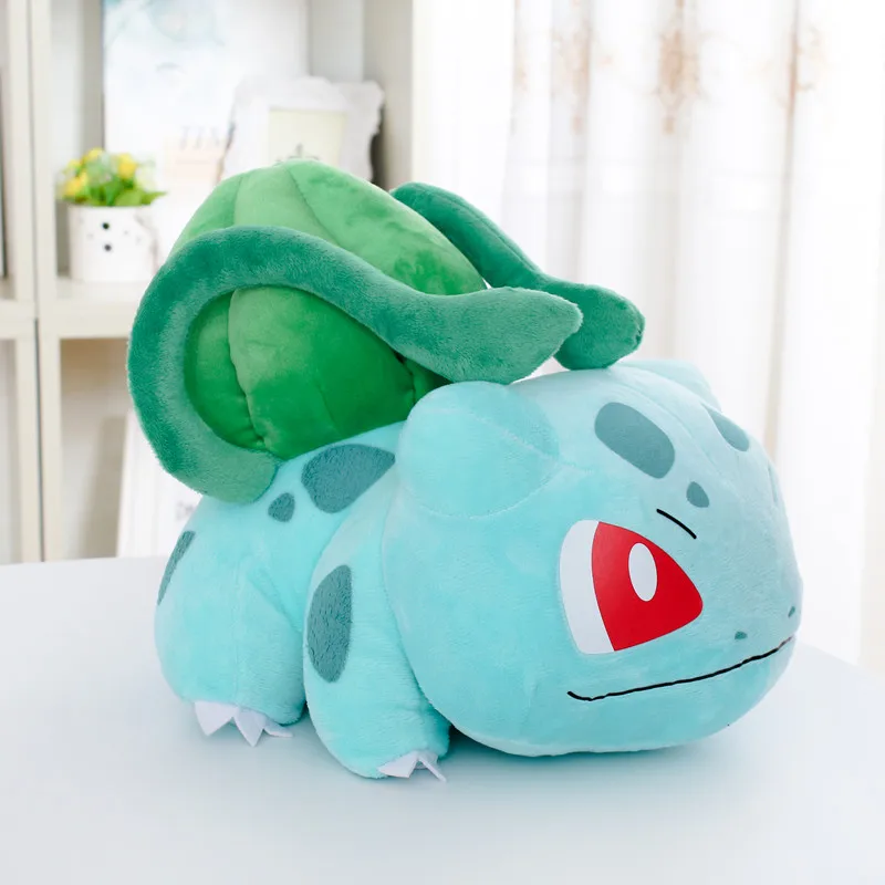 Мягкие плюшевые игрушки Bulbasaur милые высококачественные аниме куклы для детей