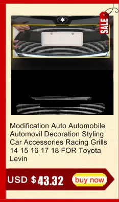Авто модифицированные автомобильные декоративные детали аксессуары задний диффузор Тюнинг автомобиля Передние Губы бамперы для Toyota Lewin