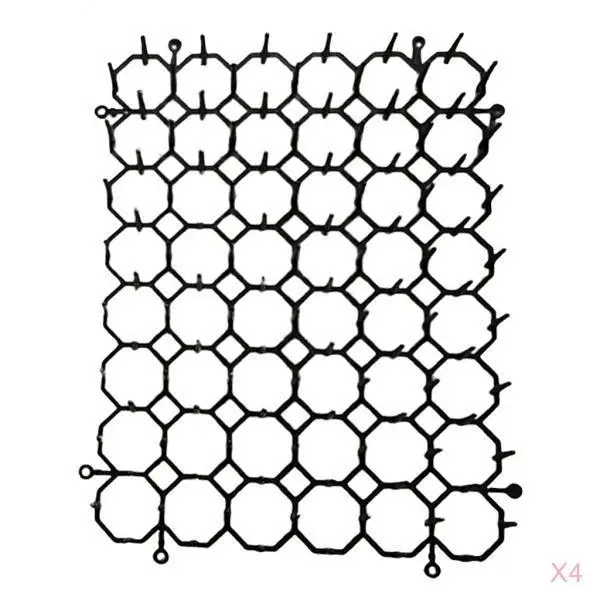 4x Cats Dog Scat Mat Repellent Mats Prevents Pet Away Anti-cat From Herbs