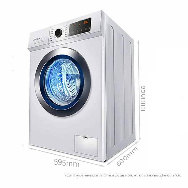 Automatic drum washing machine multi-function home/laundry washing machine 9KG mute high temperature kill mites clothes washer