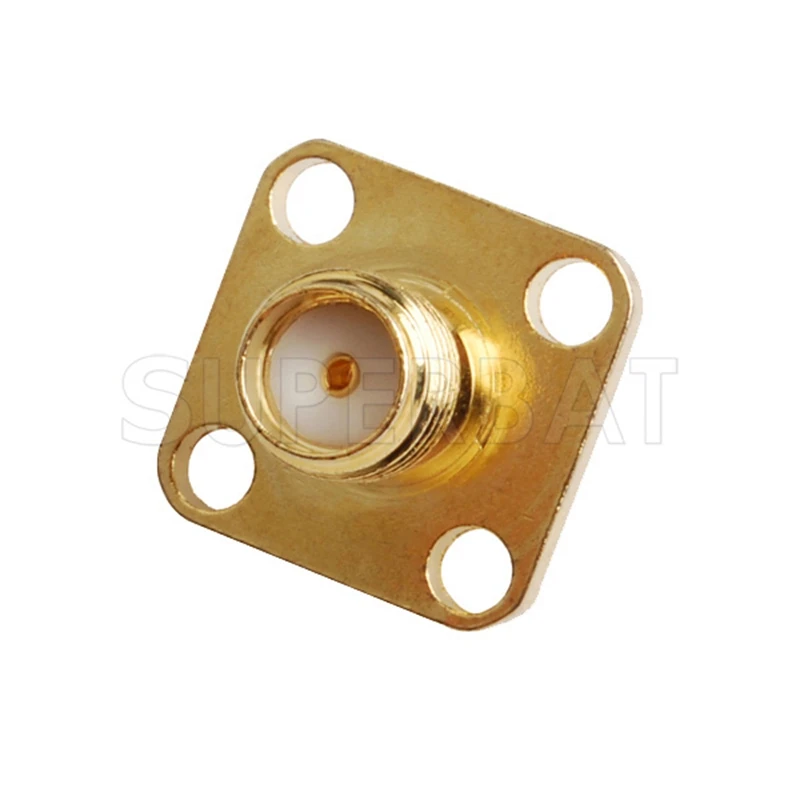 SMA Female RF Coaxial Connectors for Semi Rigid Cable