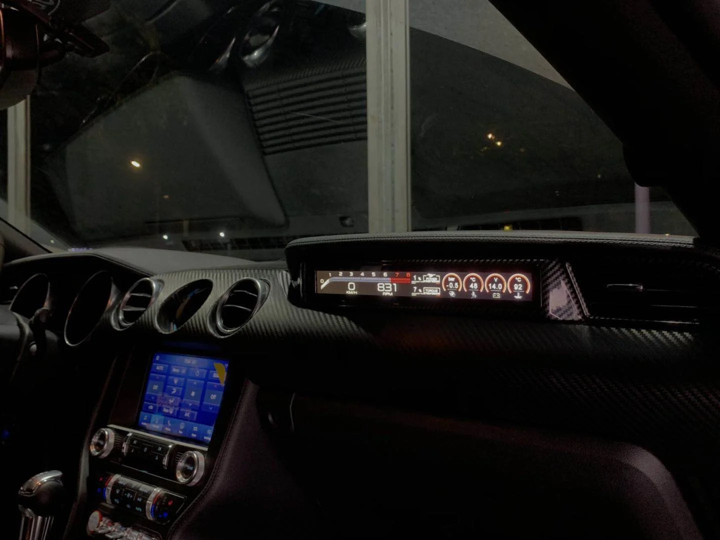 Wild2022 костюм для Ford 15-20 Mustang модифицированный инструмент Co Pilot Lcd
