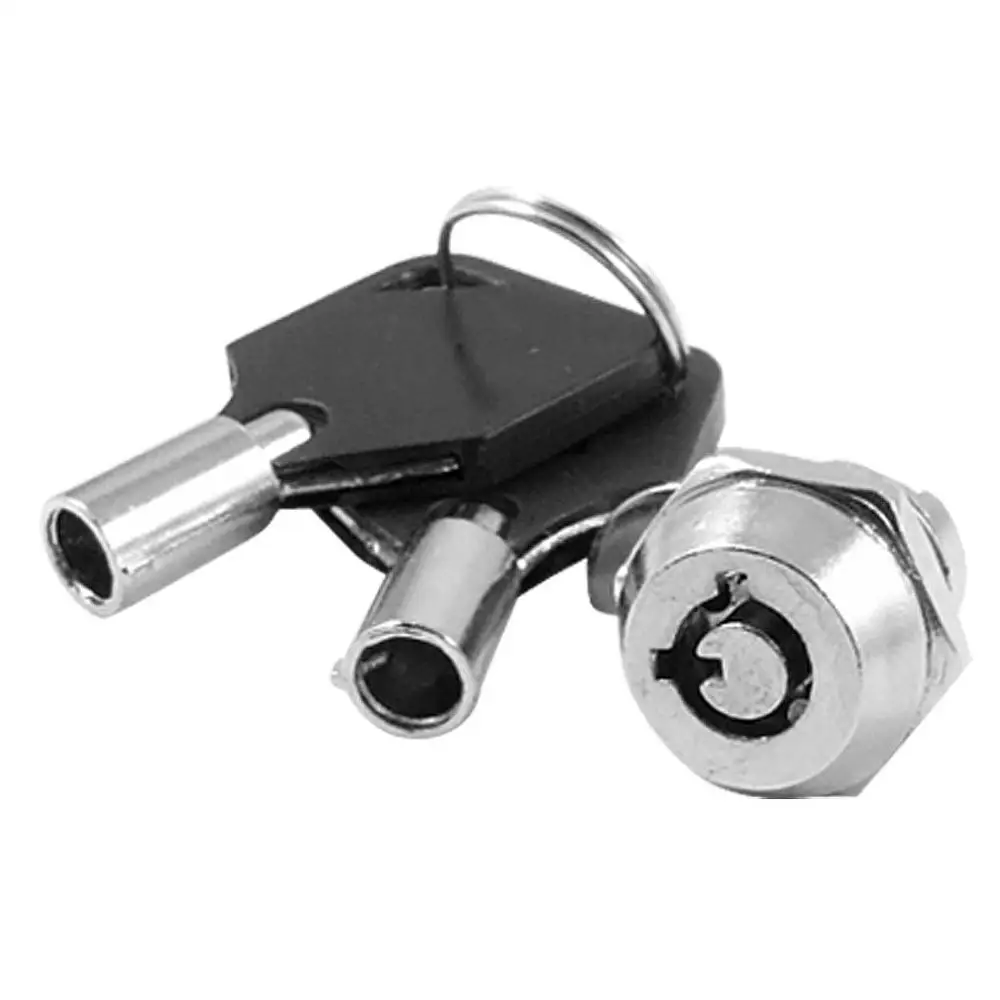

Cabinet Door Quarter Turn Security Tubular Cam Lock w Keys