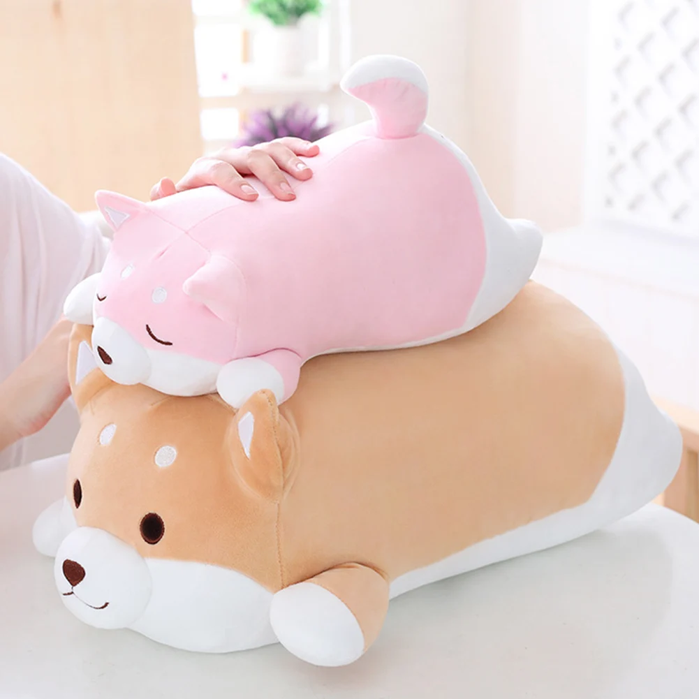 Милые Kawaii собака мультфильм кукла подушка дети животных подарок на день Святого Валентина плюшевые игрушки мягкие Рождество