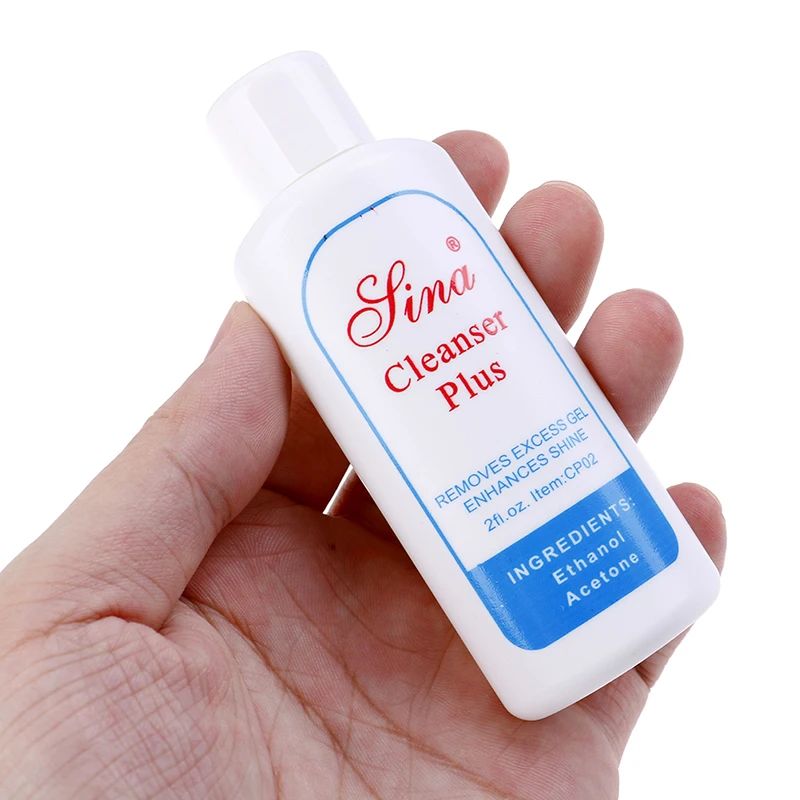 Liquid Surface Sticky Degreaser Liquid Surface Sticky Degreaser Nail UV Gel Polish Excess Remover 60ML Cleanser Plus Layer Residue Nail Art Acrylic Clean