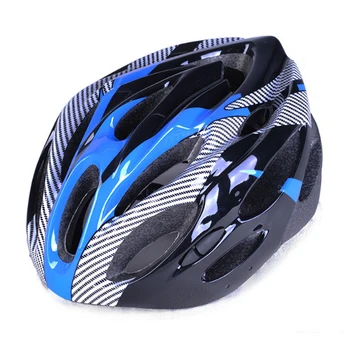 

Carbon Fiber Texture Riding Helmet Mountain Outdoor Bike Split Protection Hat