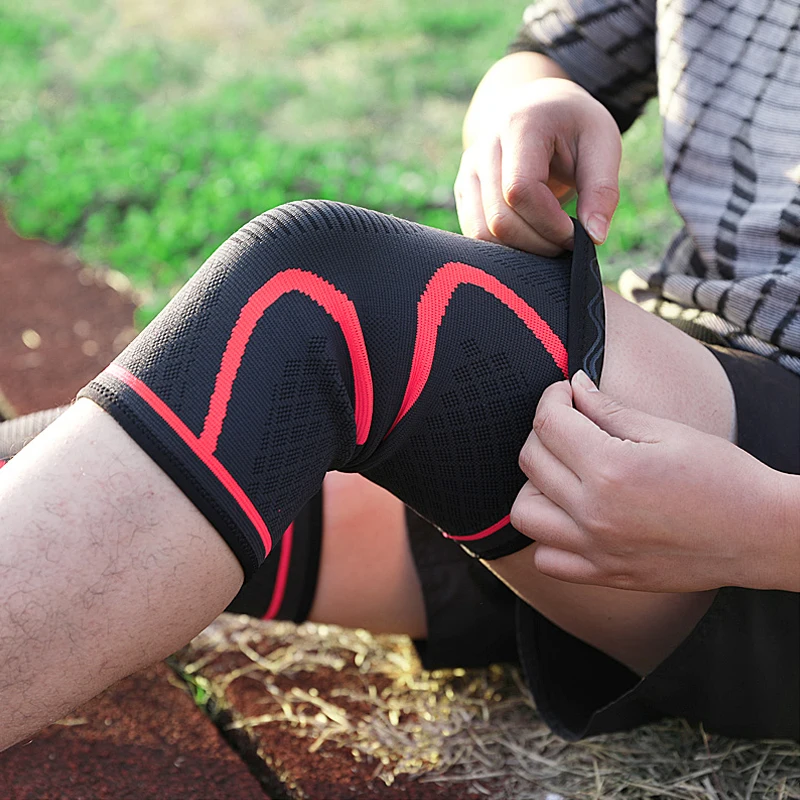 1 шт. дышащий тепло Баскетбол Футбол Спортивная безопасность Kneepad Волейбол