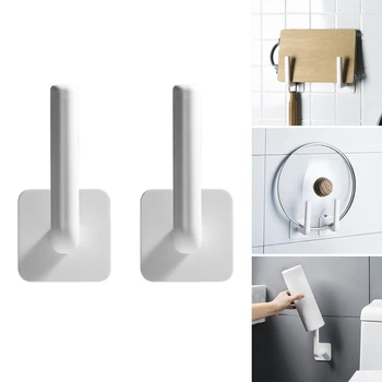 

Creative Kitchen Gadget Rack Free Punching White Cutting Board Rack Pot Lid Finishing Storage Bracket Balcony Clothing Bracket