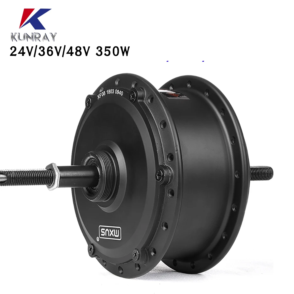 MXUS XF08 24 В 36 48 350 Вт колесо двигателя Bicicleta Eletrica высокоскоростной бесщеточный
