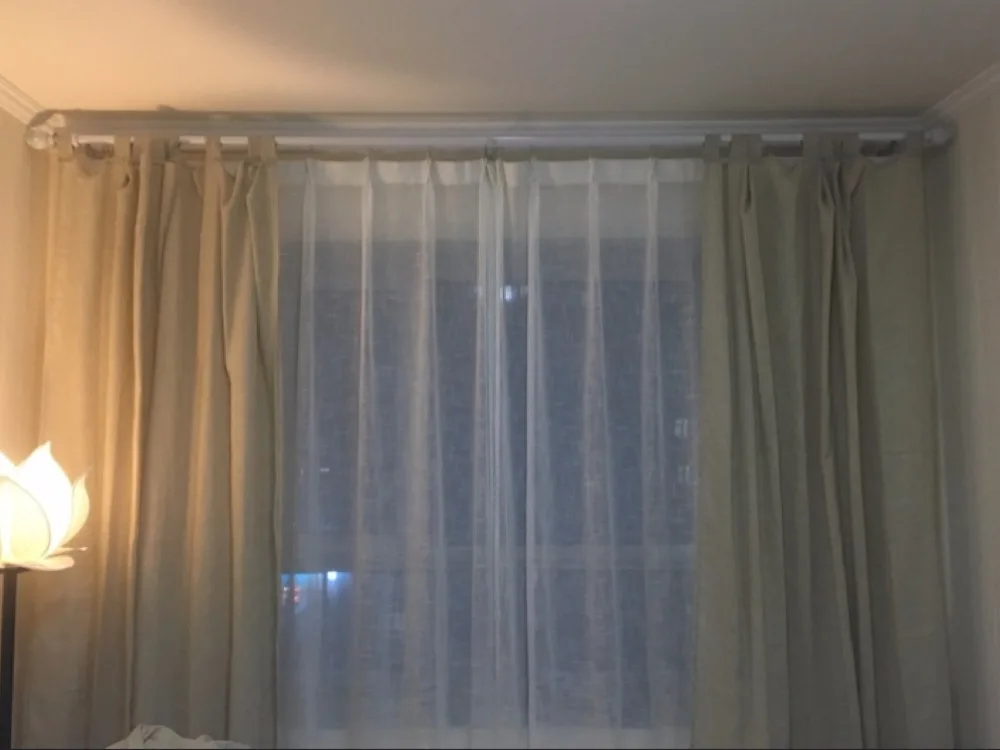 Natural Linen Blackout Curtains for Living Room Bedroom Eco-friendly Hemp Window Cortinas Cafe Kitchen Flax Short Curtains