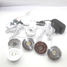 Светодиодный мини-прожектор 1,5 Вт DC12V Потолочный светильник адаптер диммер для дома, офиса, кухни витрина шкаф декоративный свет