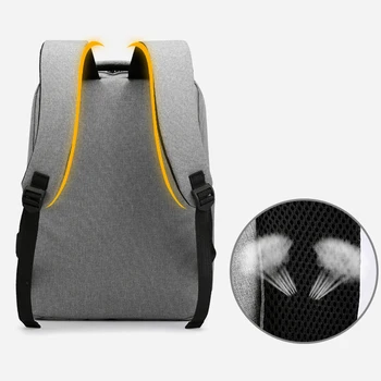 2021 Men's Backpack Multifunctional Waterproof Bags For Male Business Laptop Backpack USB Charging Bagpack Nylon Casual Rucksack 5