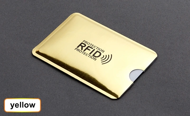 1-20 шт Анти Rfid держатель для карт NFC Блокировка ридер замок Id банк держатель для карт чехол бизнес держатель для карт