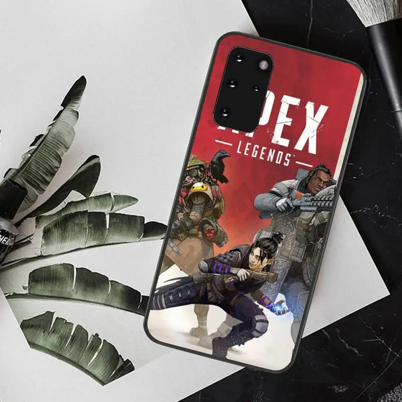 PENGHUWAN Горячая игра Apex legends мягкий силиконовый черный чехол для телефона Samsung S20 plus